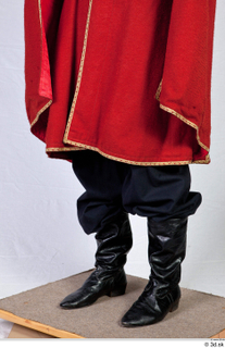  Photos Medieval Knight in cloth suit 3 Medieval clothing Medieval knight high leather shoes red suit 0002.jpg